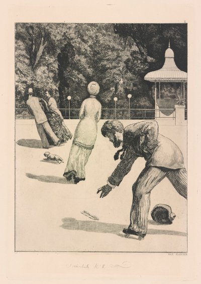 Ação, da série A Glove de Max Klinger
