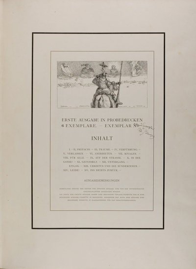 Historia, Modernitas, Pictura sacra, Homero, de Uma vida de Max Klinger