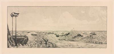 Huldigung (Homenagem), da série Ein Handschuh (Uma Luva) de Max Klinger