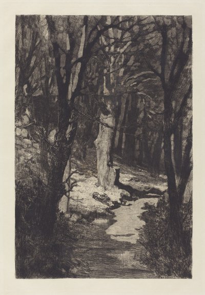 Im Walde (Na Floresta) de Max Klinger
