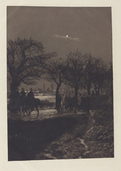 Märztage III Dias de Março III, 1883. de Max Klinger