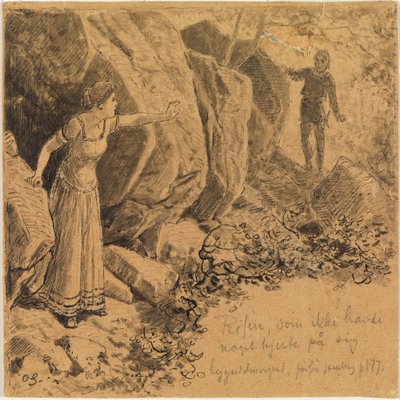 Narciso e Eco I. de Max Klinger