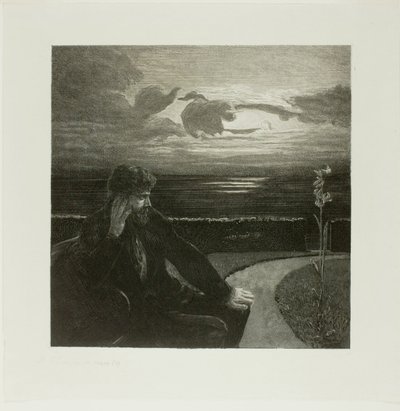 Noite, de Da Morte Parte I de Max Klinger