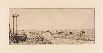 Opus VI, da Paráfrase sobre a descoberta de uma luva, 1881. de Max Klinger