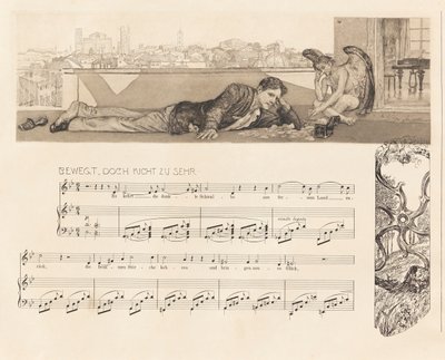 Opus XII, Brahms Phantasy, 1894. de Max Klinger