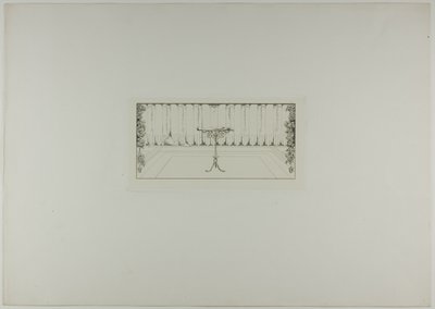 Silêncio, prato oito de A Glove de Max Klinger