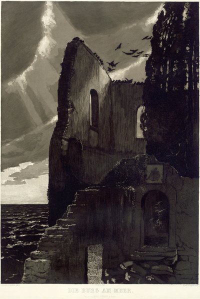 O castelo à beira-mar de Max Klinger