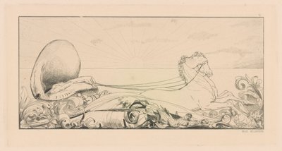 Triunfo (Triumph), da série Ein Handschuh (A Glove) de Max Klinger
