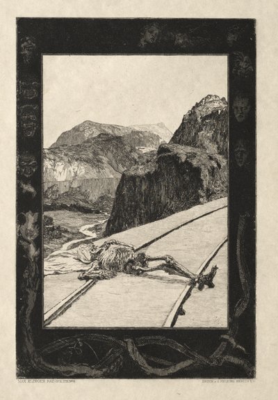 Vom Tode I, (Opus II, 1889) No. 8 de Max Klinger