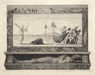 Vom Tode I, Opus II, 1889 No. 10) de Max Klinger