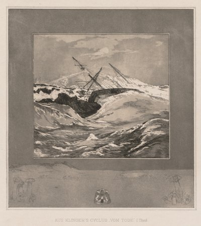 Vom Tode I Opus II, 1889, n. 3) de Max Klinger