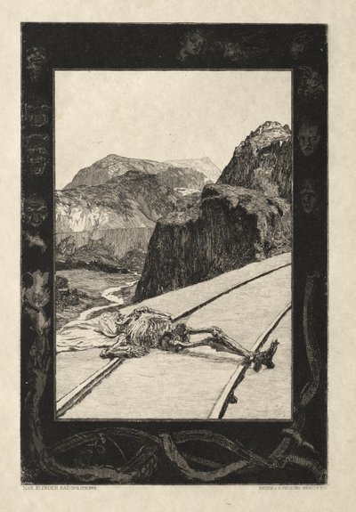 Vom Tode I, Opus II, 1889 No. 8) de Max Klinger