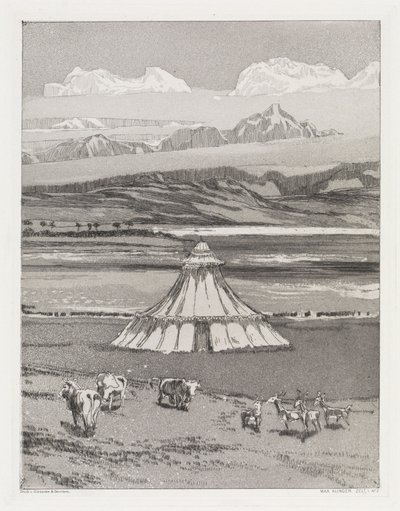Tenda (Opus XIV, parte 1, n.º 2) de Max Klinger
