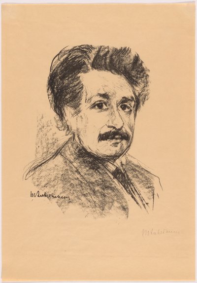 Albert Einstein de Max Liebermann
