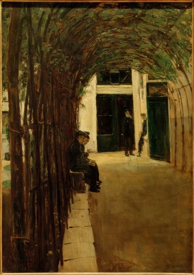 Altmännerhaus em Amsterdã de Max Liebermann
