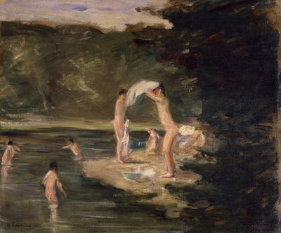 Meninos de banho de Max Liebermann