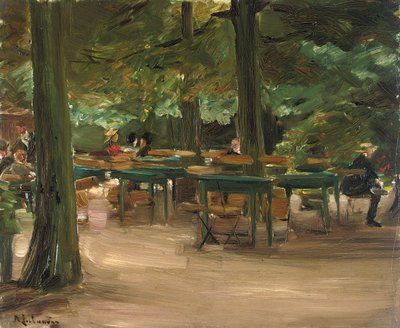 Jardim da Cerveja, 1905 de Max Liebermann