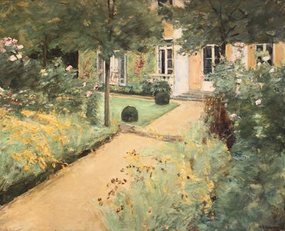Berlim-Wannsee, Max Liebermann, horta na villa de Max Liebermann