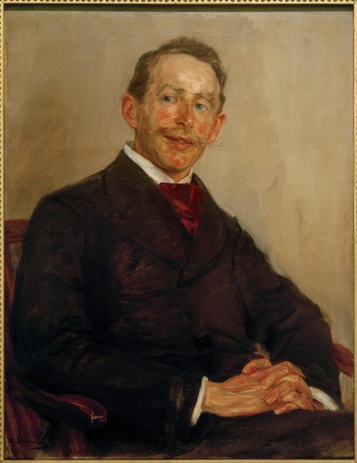 Retrato do Dr. Max Linde de Max Liebermann