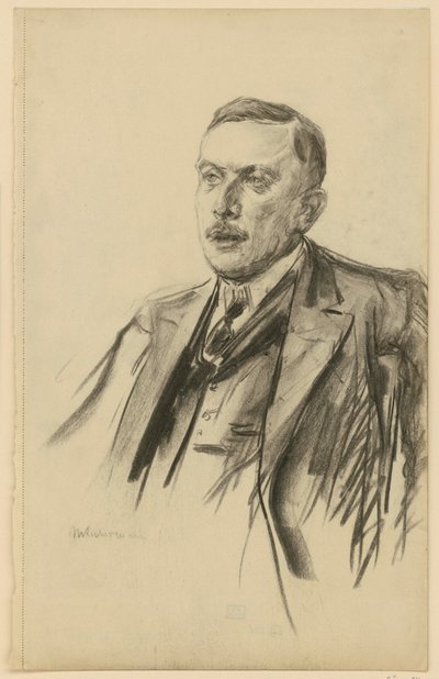 Retrato do secretário de Estado Richard von Kühlmann de Max Liebermann
