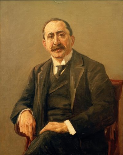 Retrato do diretor Julius Stern de Max Liebermann