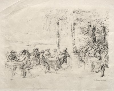 Café no Havel de Max Liebermann