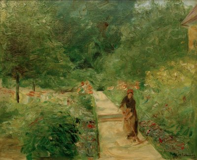 A horta em Wannsee, a oeste, a caminho de uma Gä de Max Liebermann