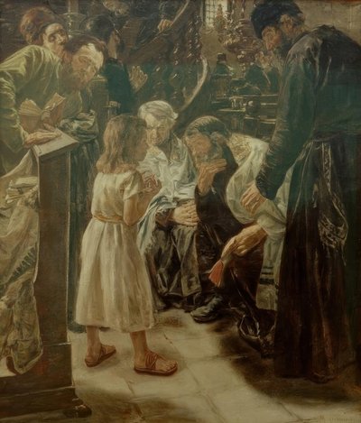 Jesus de doze anos no templo de Max Liebermann