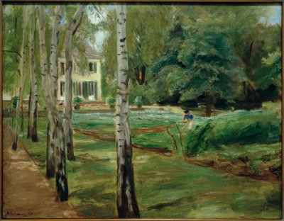 A avenida de bétula no Wannseegarten a oeste de Max Liebermann