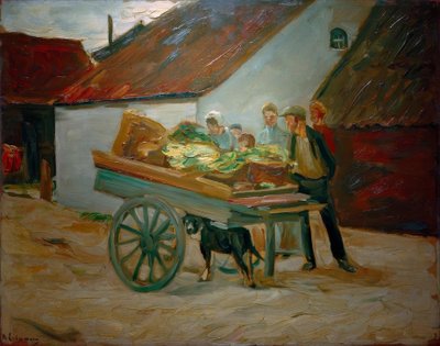 Carrinhos de vegetais - Carrinho para cães de Max Liebermann
