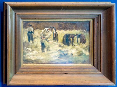 Colheita de cereais de Max Liebermann