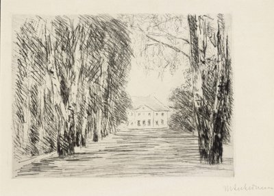 Casa junto ao Wannsee de Max Liebermann