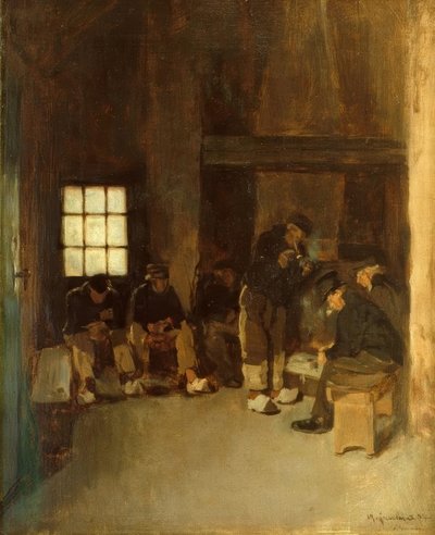 No escritório do piloto de Max Liebermann