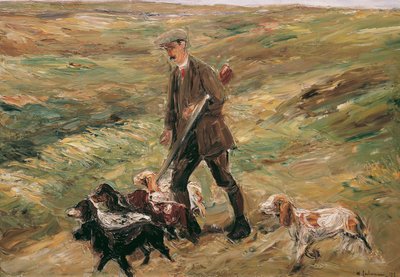 Caçadores nas Dunas de Max Liebermann