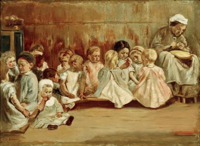 lactentes Escola de Max Liebermann
