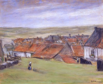 Paisagem em Katwijk de Max Liebermann