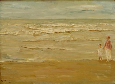 Imagem do mar - praia e lago de Max Liebermann