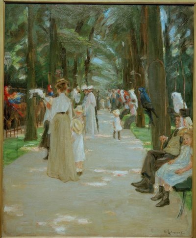Papageienallee de Max Liebermann