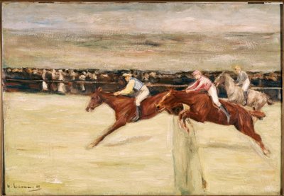 Corridas de cavalos nas Cascatas de Max Liebermann