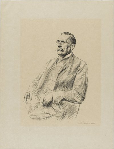 Retrato de Wilhelm Bode (1845-1929) de Max Liebermann