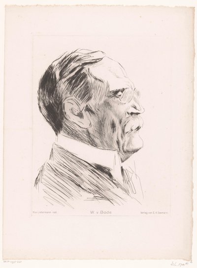 Retrato de Wilhelm von Bode
W.v.Bode (título sobre o objecto) de Max Liebermann