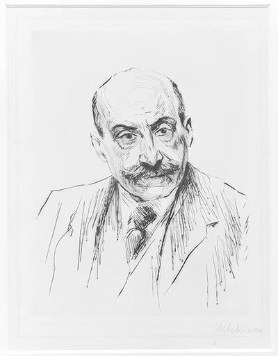auto-retrato de Max Liebermann