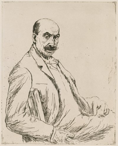 Auto-retrato de Max Liebermann