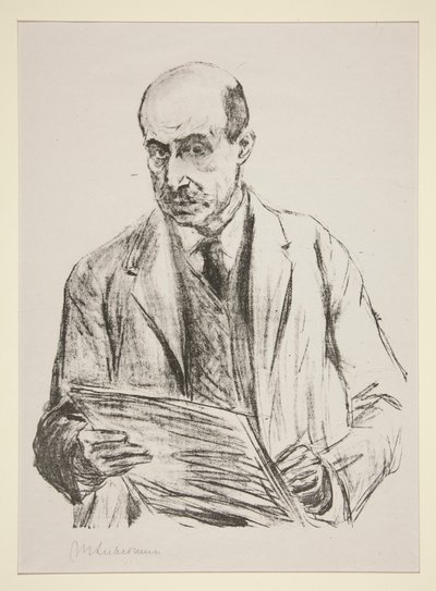 Auto-retrato de Max Liebermann