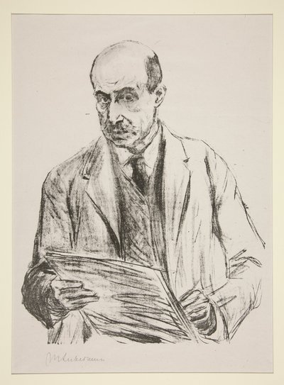 Autorretrato de Max Liebermann