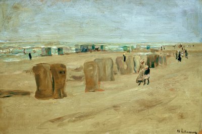 Strandbild em Noordwijk de Max Liebermann