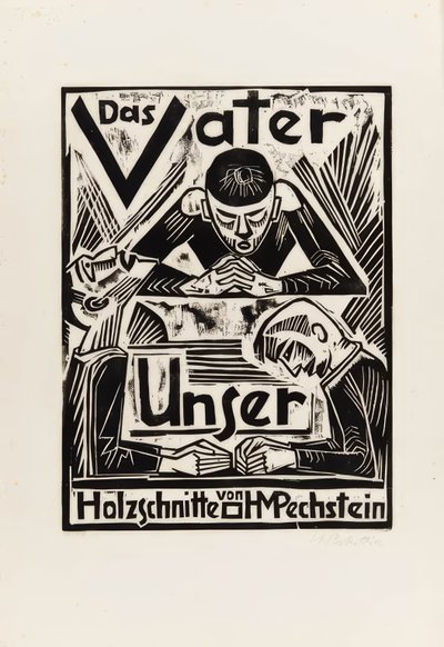 "O Pai Nosso" de Max Pechstein