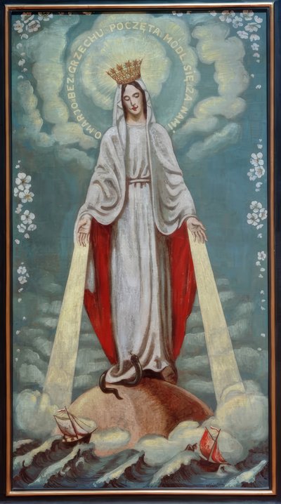 Nossa Senhora como intercessora de Max Pechstein