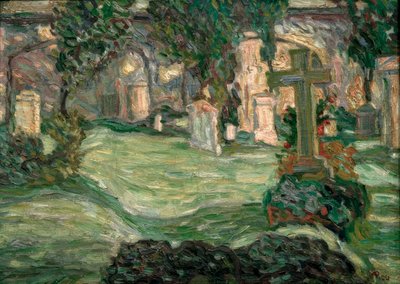 Cemitério Eliasfriedhof em Dresden de Max Pechstein