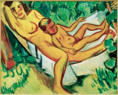 Hängematte I von Max Pechstein